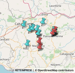 Mappa Via Galvani, 94012 Barrafranca EN, Italia (10.967)