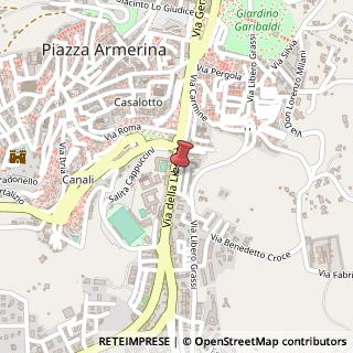 Mappa Viale della Libertà, 15, 94015 Piazza Armerina, Enna (Sicilia)
