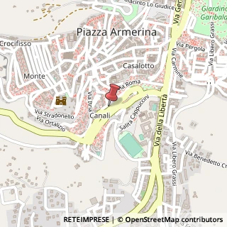 Mappa Viale San Giacomo, 41, 94015 Piazza Armerina, Enna (Sicilia)