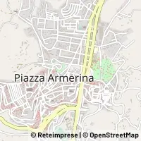 Mapa Piazza Armerina