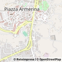 Mapa Piazza Armerina
