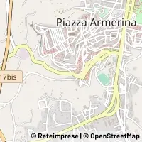 Mapa Piazza Armerina