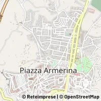 Mapa Piazza Armerina