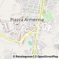 Mapa Piazza Armerina