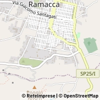地図 Ramacca