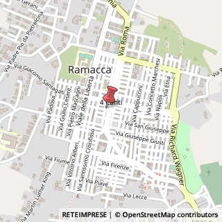 Mappa Via Roma,  44, 95046 Ramacca, Catania (Sicilia)