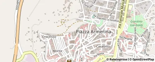 Mappa Piazza Armerina