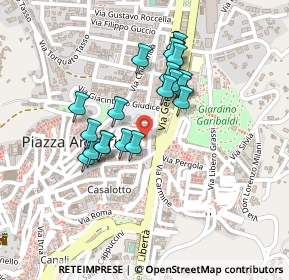 Mappa Via la Malfa Dottor Salvatore, 94015 Piazza Armerina EN, Italia (0.208)