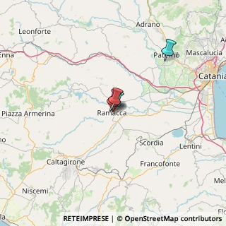 Mappa Via Etnea, 96016 Ramacca CT, Italia (6.77)