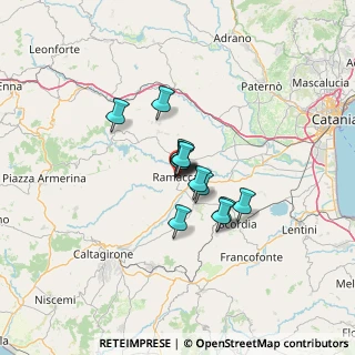 Mappa Via Etnea, 96016 Ramacca CT, Italia (8.17692)