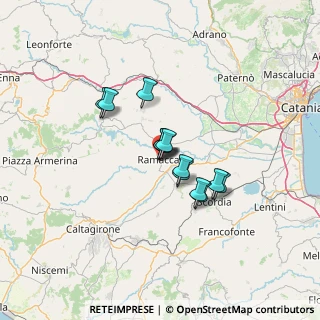 Mappa Via Etnea, 96016 Ramacca CT, Italia (9.75769)