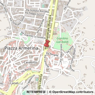 Mappa 94015 Piazza Armerina EN, Italia, 94015 Piazza Armerina, Enna (Sicilia)