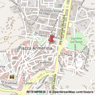 Mappa Via Salemi, 1, 94015 Piazza Armerina, Enna (Sicilia)