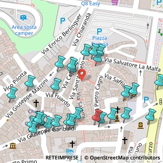 Mappa Via Dr. Salvatore La, 94015 Piazza Armerina EN, Italia (0.075)