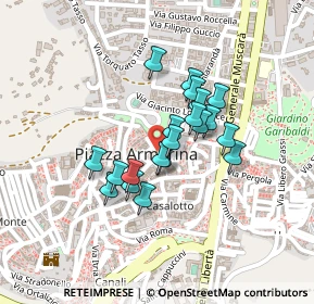 Mappa Via San Agostino, 94015 Piazza Armerina EN, Italia (0.1785)