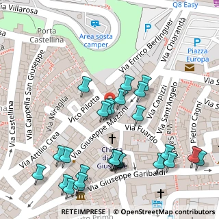 Mappa Via San Agostino, 94015 Piazza Armerina EN, Italia (0.06786)