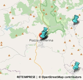 Mappa Via San Agostino, 94015 Piazza Armerina EN, Italia (3.69333)