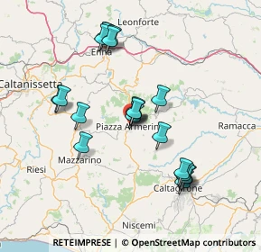 Mappa Via San Agostino, 94015 Piazza Armerina EN, Italia (15.325)