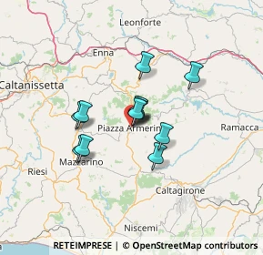 Mappa 94015 Piazza Armerina EN, Italia (9.95667)