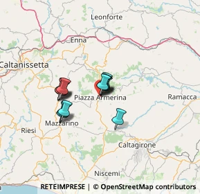 Mappa 94015 Piazza Armerina EN, Italia (9.85429)