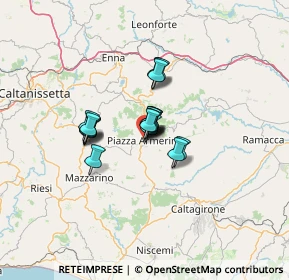 Mappa 94015 Piazza Armerina EN, Italia (8.30444)
