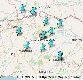 Mappa 94015 Piazza Armerina EN, Italia (15.11294)