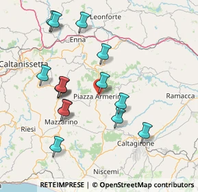 Mappa 94015 Piazza Armerina EN, Italia (17.35467)
