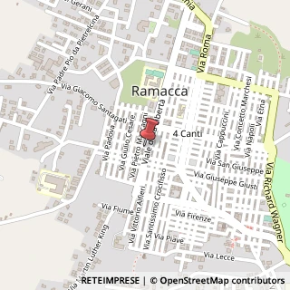 Mappa Viale della Libertà,  56, 95040 Ramacca, Catania (Sicilia)