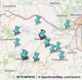 Mappa Via Pietro Nenni, 95040 Ramacca CT, Italia (15.3145)