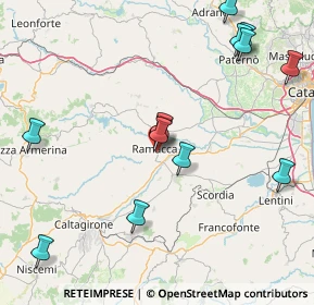 Mappa Via Pietro Nenni, 95040 Ramacca CT, Italia (20.82077)