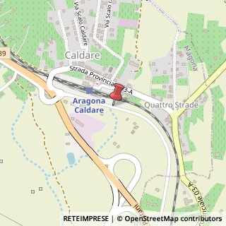 Mappa Via Scalo Caldare, 7, 92021 Aragona, Agrigento (Sicilia)
