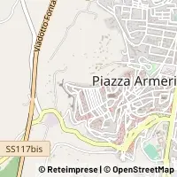 Karte Piazza Armerina