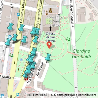 Mappa Via San Pietro, 94015 Piazza Armerina EN, Italia (0.09091)