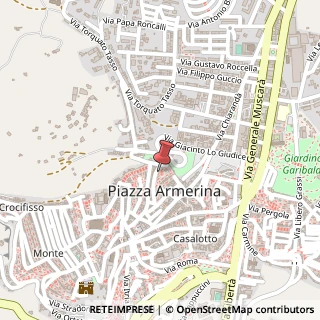 Mappa Viale ciancio generale 102, 94015 Piazza Armerina, Enna (Sicilia)