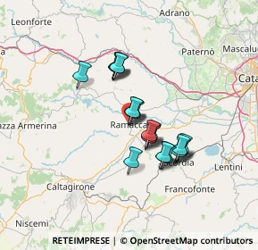 Mappa Piazza Cavallotti, 95040 Ramacca CT, Italia (11.378)