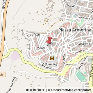 Mappa Via Monte, 6, 94015 Piazza Armerina, Enna (Sicilia)
