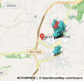 Mappa SP 89a, 94015 Piazza Armerina EN (0.878)