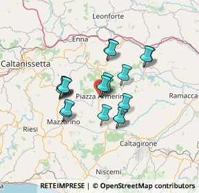 Mappa SP 89a, 94015 Piazza Armerina EN (11.62368)