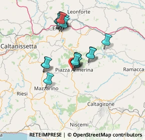 Mappa SP 89a, 94015 Piazza Armerina EN (14.463)