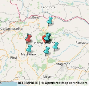 Mappa SP 89a, 94015 Piazza Armerina EN (7.53909)