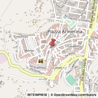 Mappa Via Vittorio Emanuele, 14, 94015 Piazza Armerina, Enna (Sicilia)
