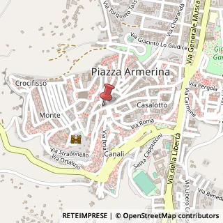 Mappa Piazza Garibaldi, 6, 94015 Piazza Armerina, Enna (Sicilia)