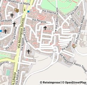 Mappa Via Domartino, 94015 Piazza Armerina EN, Italia (0.16923)