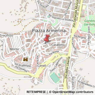 Mappa Via Umberto I, 23, 94015 Piazza Armerina, Enna (Sicilia)