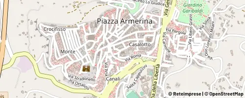 Mappa Piazza Armerina