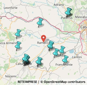 Mappa Viale della Libertà, 95040 Ramacca CT, Italia (20.9675)