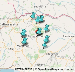 Mappa Via Torquato Tasso, 94015 Piazza Armerina EN, Italia (10.36)