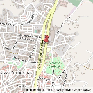 Mappa Viale Generale Ciancio, 92, 94, 94015 Piazza Armerina, Enna (Sicilia)