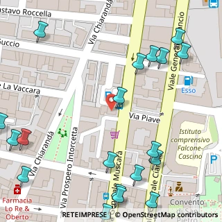 Mappa Via Generale Muscarà, 94015 Piazza Armerina EN, Italia (0.117)