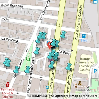 Mappa Viale Generale Muscarà, 94015 Piazza Armerina EN, Italia (0.028)